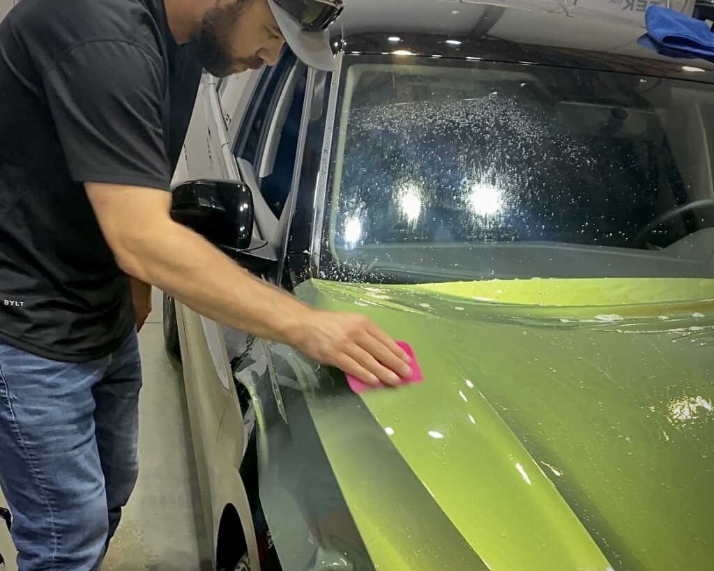 PPF, Paint protection film installer in Yuba City, clear bra application and removal